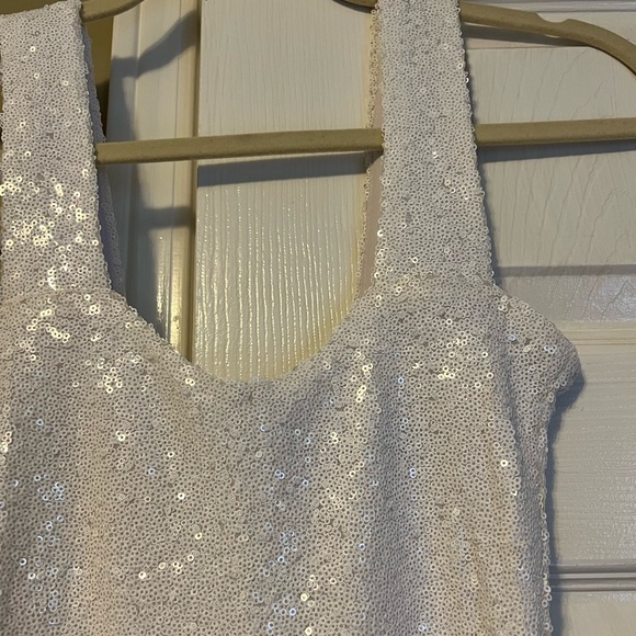 Nookie white sequence midi dress - Picture 3 of 10